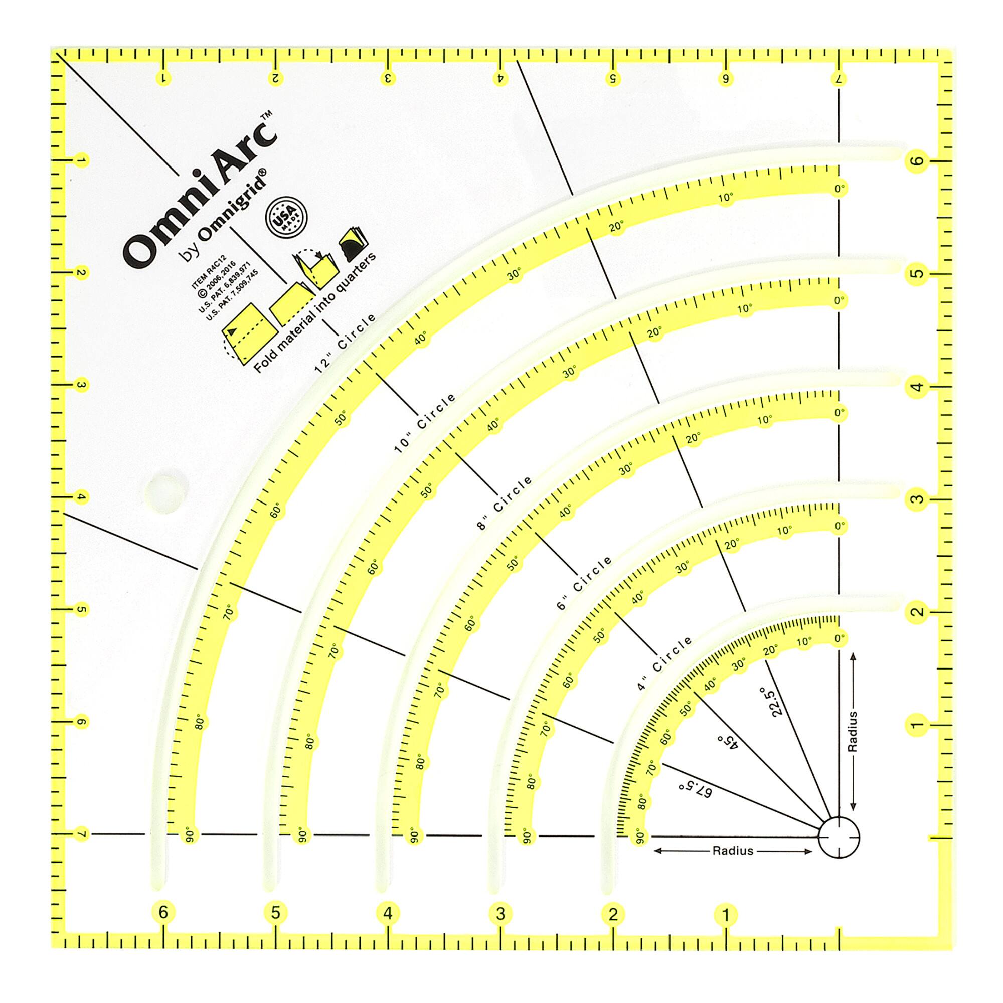 Omnigrid® OmniArc Non-Slip Circle Cutter